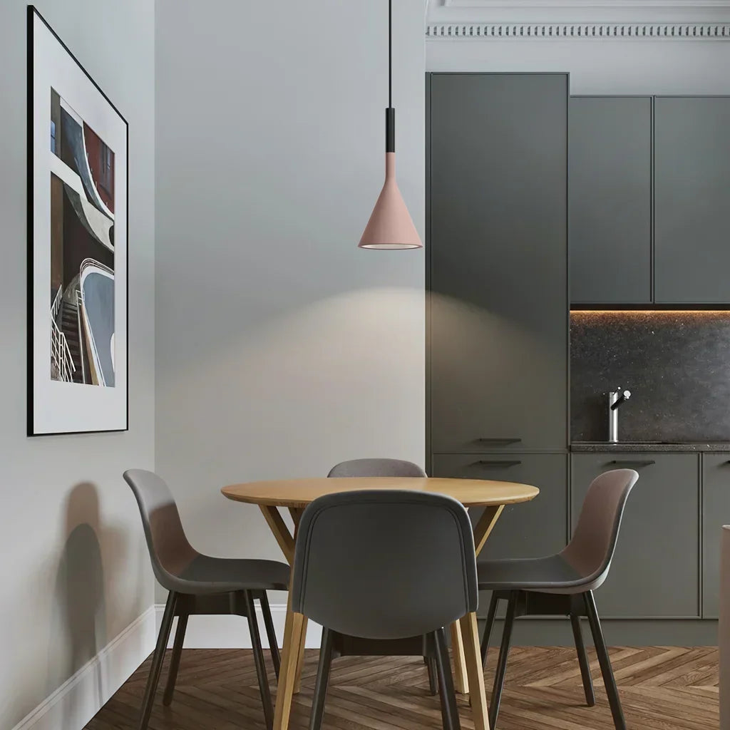 Laval Modern Cement Pendant Light - Industrial Concrete Hanging Lamp