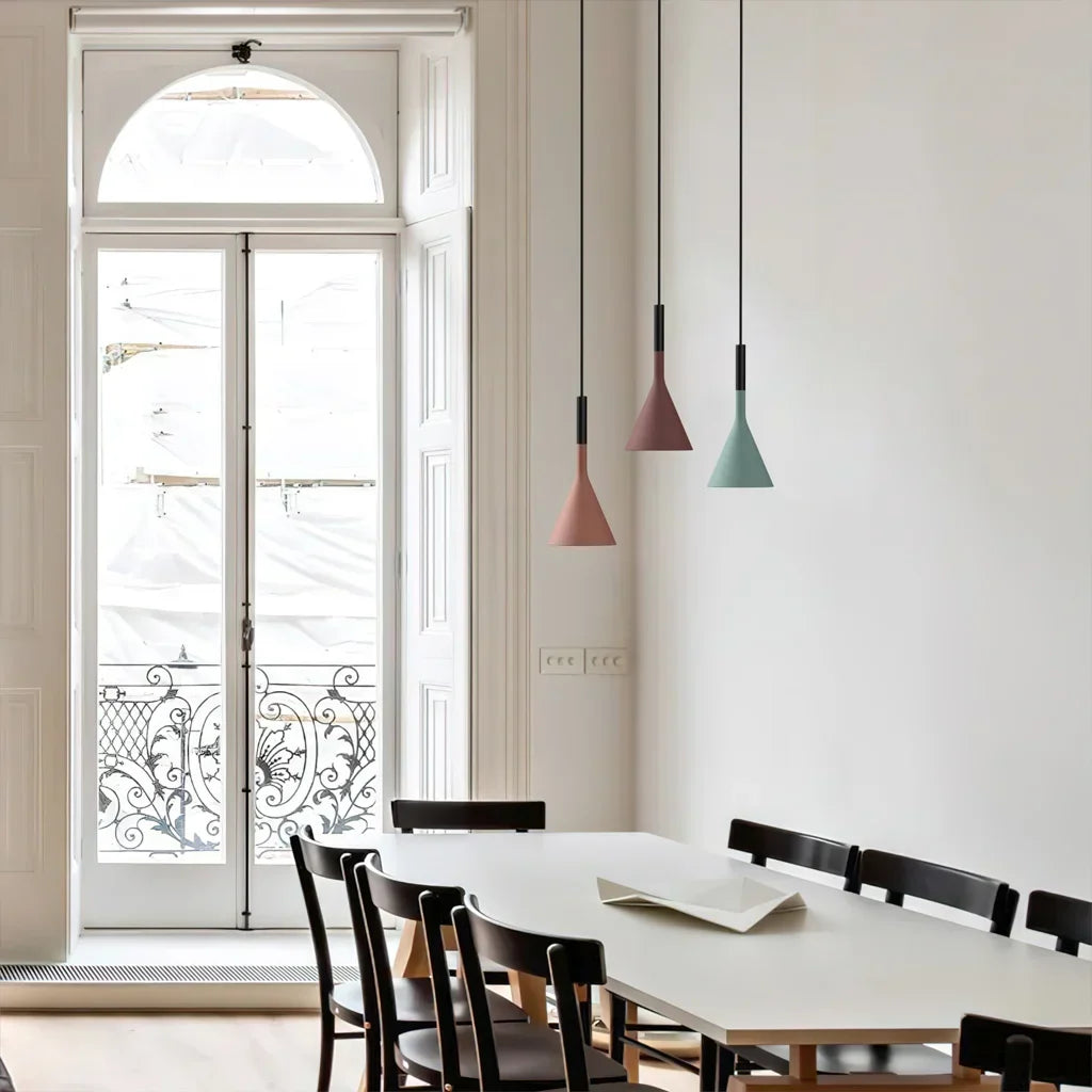 Laval Modern Cement Pendant Light - Industrial Concrete Hanging Lamp