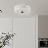 Deckenleuchte Lea Art Deco Rund – Elegante Deckenleuchte aus Glas