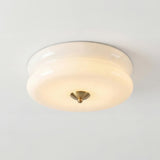 Deckenleuchte Lea Art Deco Rund – Elegante Deckenleuchte aus Glas