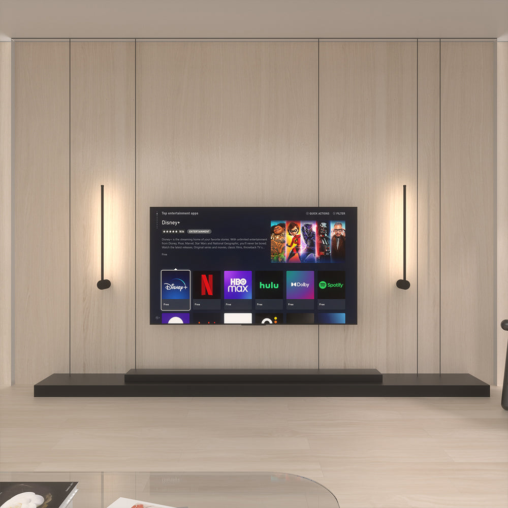Treacy moderne lineare LED-Wandleuchte | Minimalistische architektonische Wandleuchte
