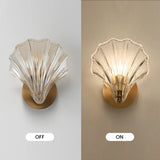 Applique murale Luis Shell – Élégante applique côtière pour chambre et salon