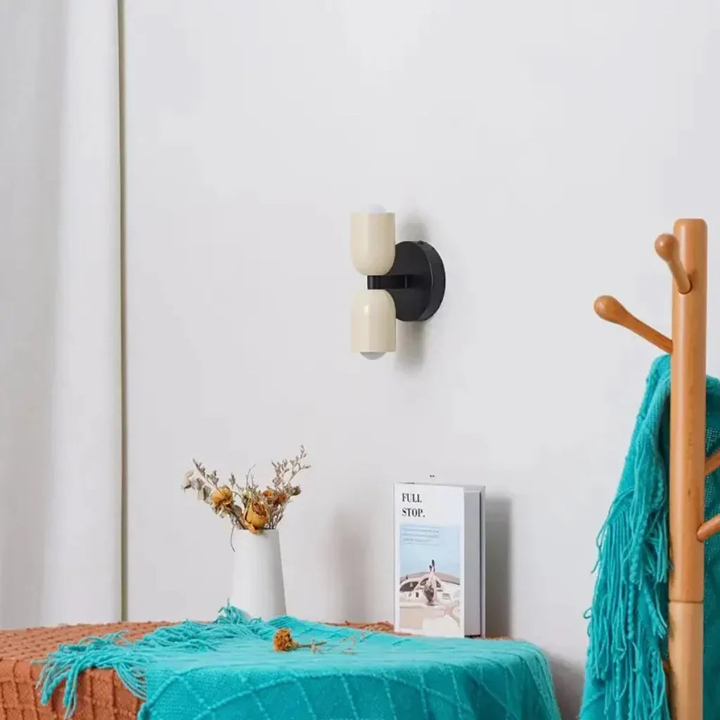 Barra Macaron Up Down Wandleuchte | Moderne nordische Wandlampe für Schlafzimmer & Wohnzimmer