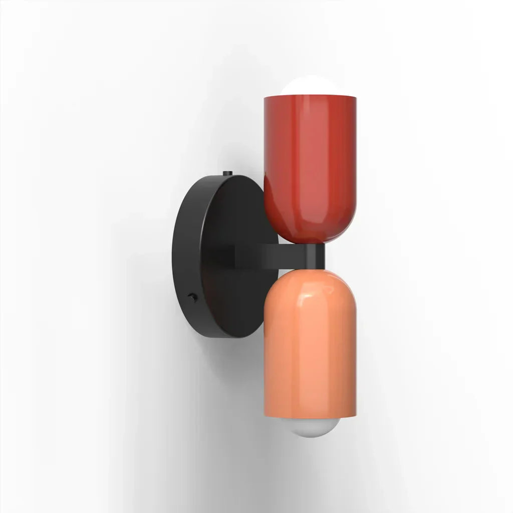 Barra Macaron Up Down Wandleuchte | Moderne nordische Wandlampe für Schlafzimmer & Wohnzimmer