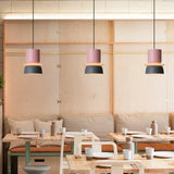 Lucie Nordic Color Block Pendant Light - Modern Minimalist Hanging Lamp