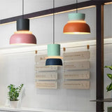 Lucie Nordic Color Block Pendant Light - Modern Minimalist Hanging Lamp