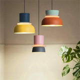 Lucie Nordic Color Block Pendant Light - Modern Minimalist Hanging Lamp