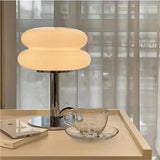 Finn Bauhaus Minimalist Glass Table Lamp | Mid-Century Modern Desk Light