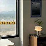 Finn Bauhaus Minimalist Glass Table Lamp | Mid-Century Modern Desk Light