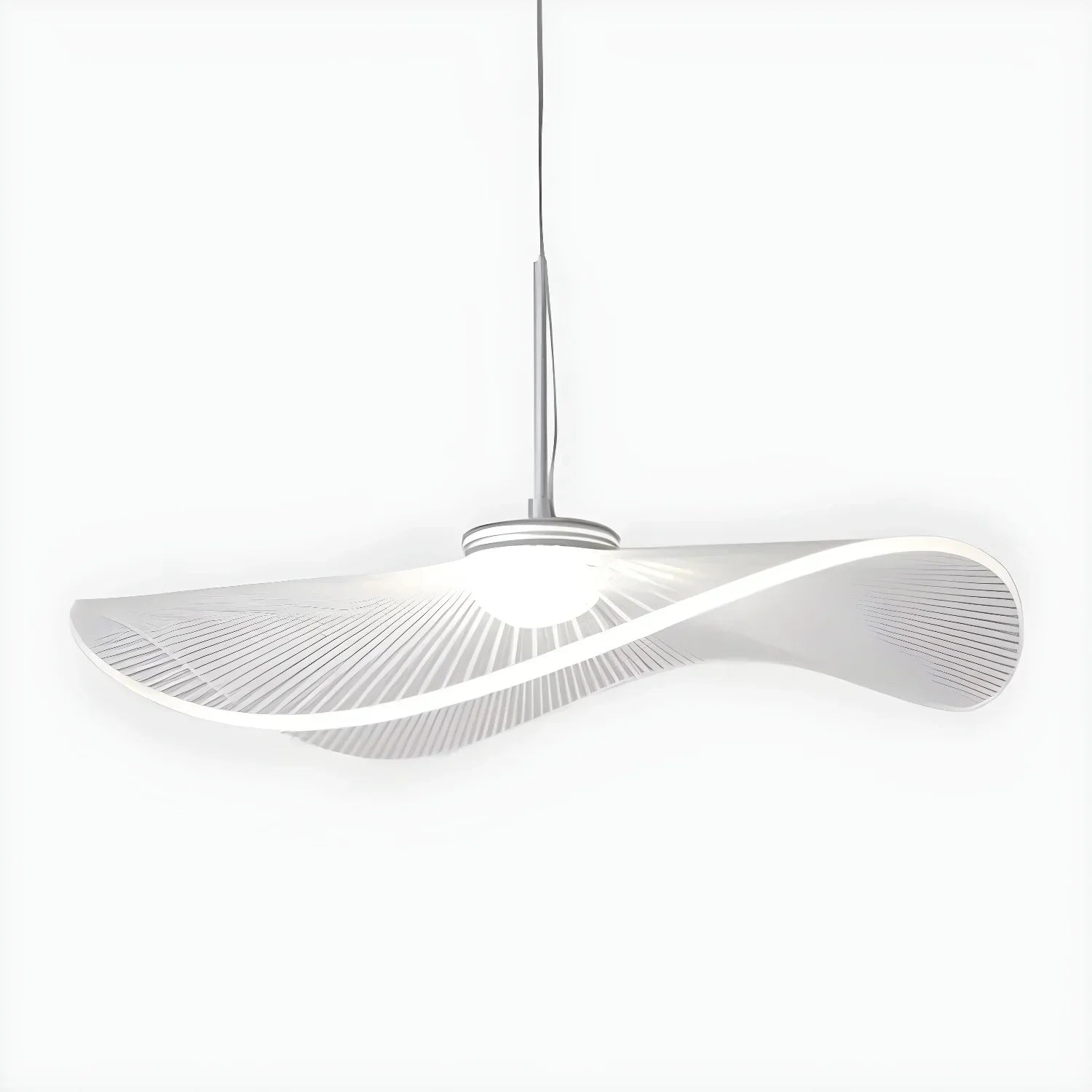 Suspension LED Anwen Nordic Lotus Leaf - Lustre moderne en acrylique