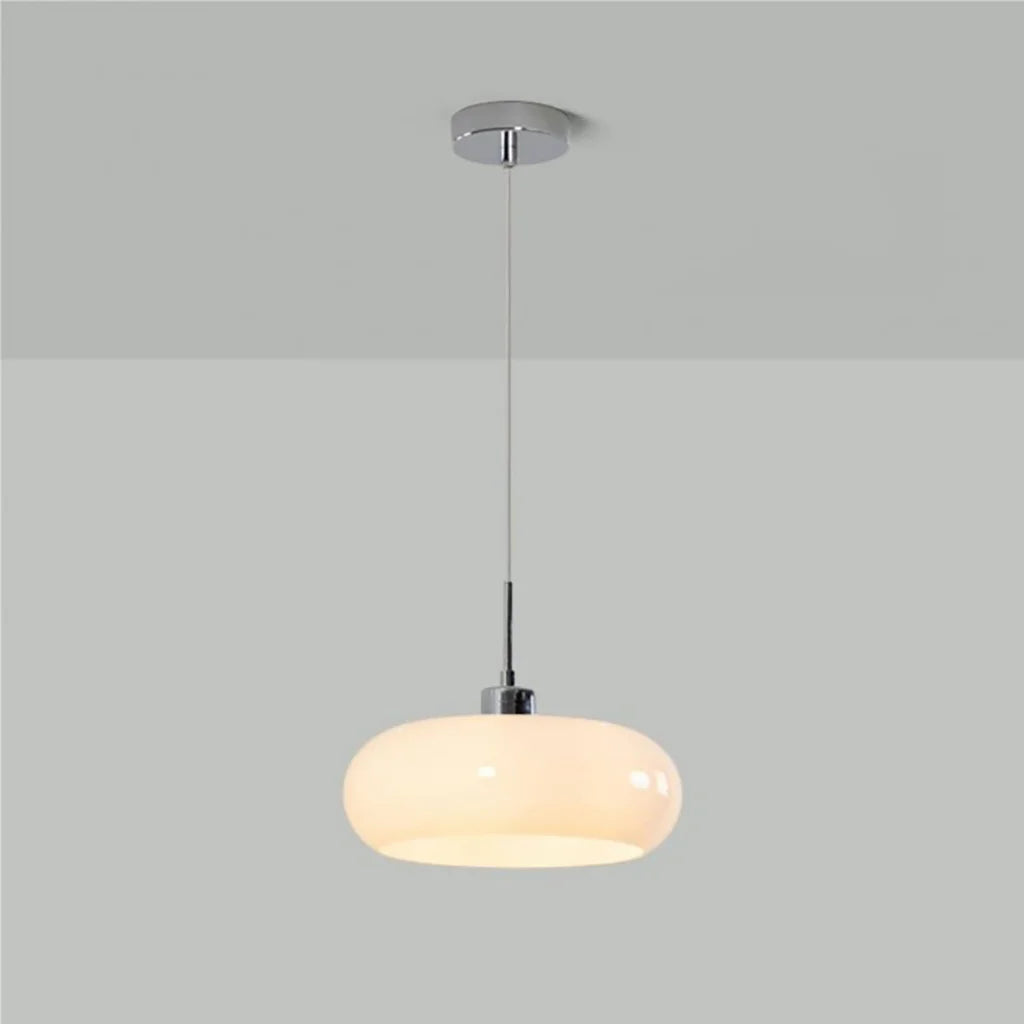 Suspension en verre Kieran Bauhaus | Lampe suspendue moderne de style Mid-Century