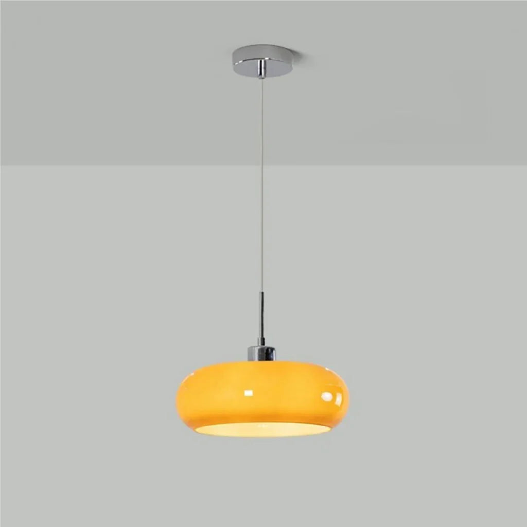 Suspension en verre Kieran Bauhaus | Lampe suspendue moderne de style Mid-Century