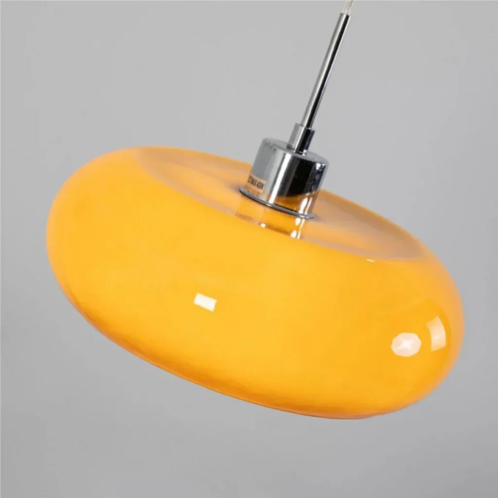 Suspension en verre Kieran Bauhaus | Lampe suspendue moderne de style Mid-Century