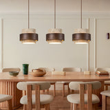 Orvina Travertine Pendant Light - Japandi Wabi-Sabi Stone Kitchen Island Lamp