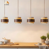 Orvina Travertine Pendant Light - Japandi Wabi-Sabi Stone Kitchen Island Lamp