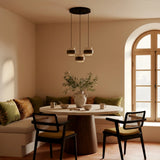Orvina Travertine Pendant Light - Japandi Wabi-Sabi Stone Kitchen Island Lamp