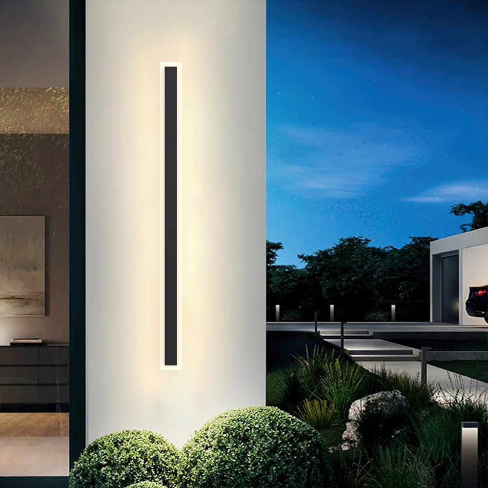 Clement Modern Vertical LED Wall Sconce - Minimalist Ambient Accent Light
