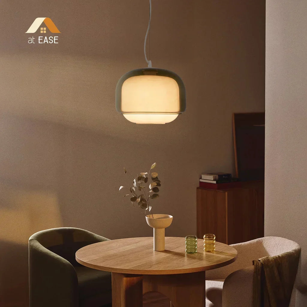 Pericles Colorful Spherical Glass Pendant Light | Modern Art Ceiling Lamp