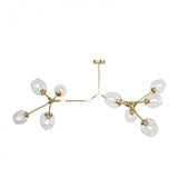 Polak Branching Glass Pendant Light | Modern Mid-Century Chandelier