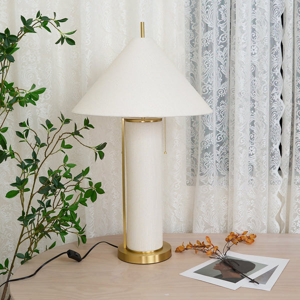 Remi Linen Bedside lamp Table Lamp