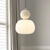 Scout Cream Art Deco Pendant Light - Elegant Vintage Hanging Lamp | Ailampplus