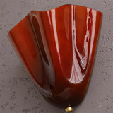 Sheryl Modern Seashell Glass Wall Light - Elegant Coastal Sconce