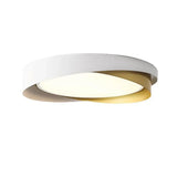 Solvane Minimalistische Doppelring-LED-Deckenleuchte | Moderne Aufbauleuchte