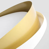 Solvane Minimalistische Doppelring-LED-Deckenleuchte | Moderne Aufbauleuchte
