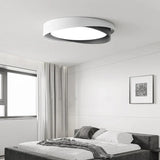 Solvane Minimalistische Doppelring-LED-Deckenleuchte | Moderne Aufbauleuchte