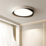 Solvane Minimalistische Doppelring-LED-Deckenleuchte | Moderne Aufbauleuchte