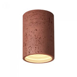 Vaelis Wabi-Sabi Cylindrical Ceiling Lamp - Modern Minimalist Lighting