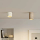 Vaelis Wabi-Sabi Cylindrical Ceiling Lamp - Modern Minimalist Lighting