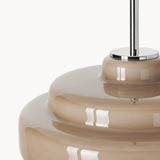 Valenra Macaron Orange Glass Pendant Light | Mid-Century Tiered Lamp