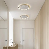 Zev Moderne runde hohle LED-Deckenleuchte – Minimalistische Deckenleuchte