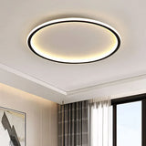 Zev Moderne runde hohle LED-Deckenleuchte – Minimalistische Deckenleuchte