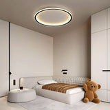 Zev Moderne runde hohle LED-Deckenleuchte – Minimalistische Deckenleuchte
