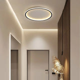 Zev Moderne runde hohle LED-Deckenleuchte – Minimalistische Deckenleuchte