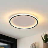 Zev Moderne runde hohle LED-Deckenleuchte – Minimalistische Deckenleuchte