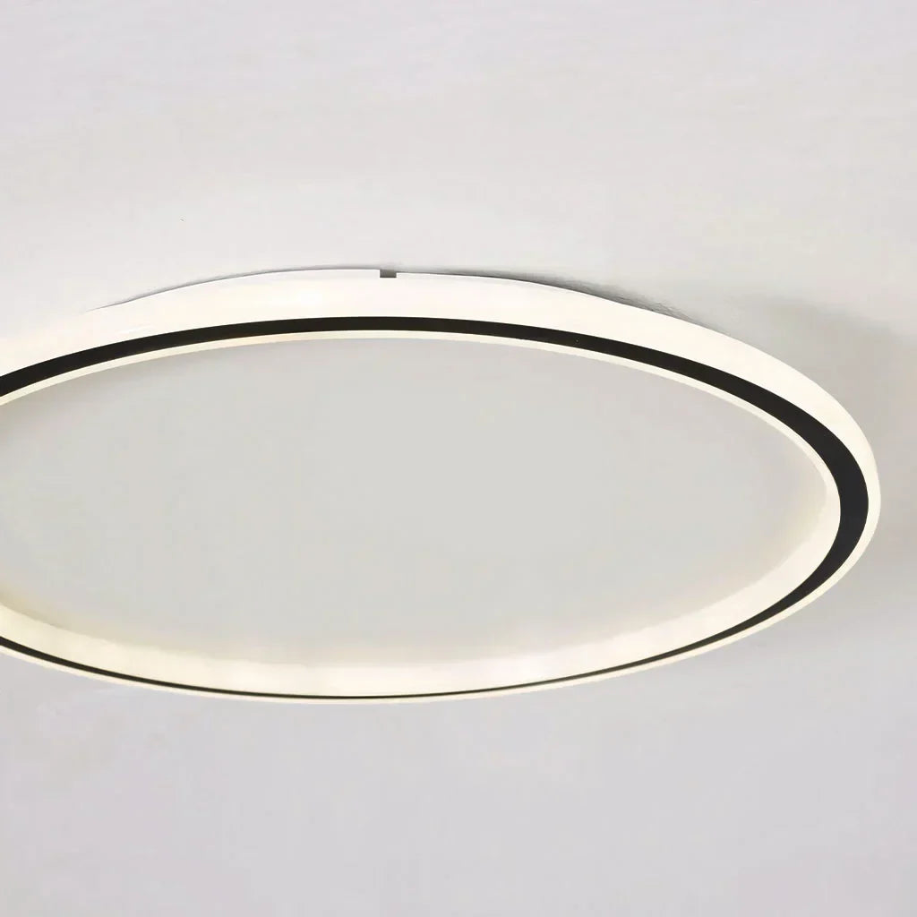 Zev Moderne runde hohle LED-Deckenleuchte – Minimalistische Deckenleuchte