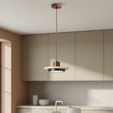 Zola Natural Travertine Pendant Light - Retro Wabi-Sabi LED Ceiling Lamp