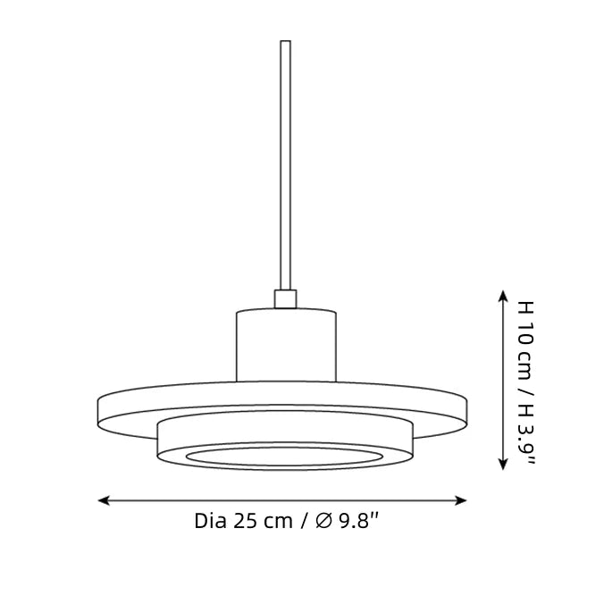 Zola Natural Travertine Pendant Light - Retro Wabi-Sabi LED Ceiling Lamp