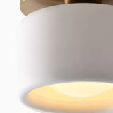 Zora Minimalist Porcelain Ceiling Light | Scandinavian Flush Mount