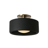 Zora Minimalist Porcelain Ceiling Light | Scandinavian Flush Mount