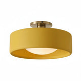 Zora Minimalist Porcelain Ceiling Light | Scandinavian Flush Mount