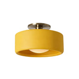 Zora Minimalist Porcelain Ceiling Light | Scandinavian Flush Mount
