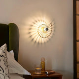 Applique murale décorative LED Aegir Nautilus - Spirale murale de luxe moderne