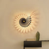 Applique murale décorative LED Aegir Nautilus - Spirale murale de luxe moderne
