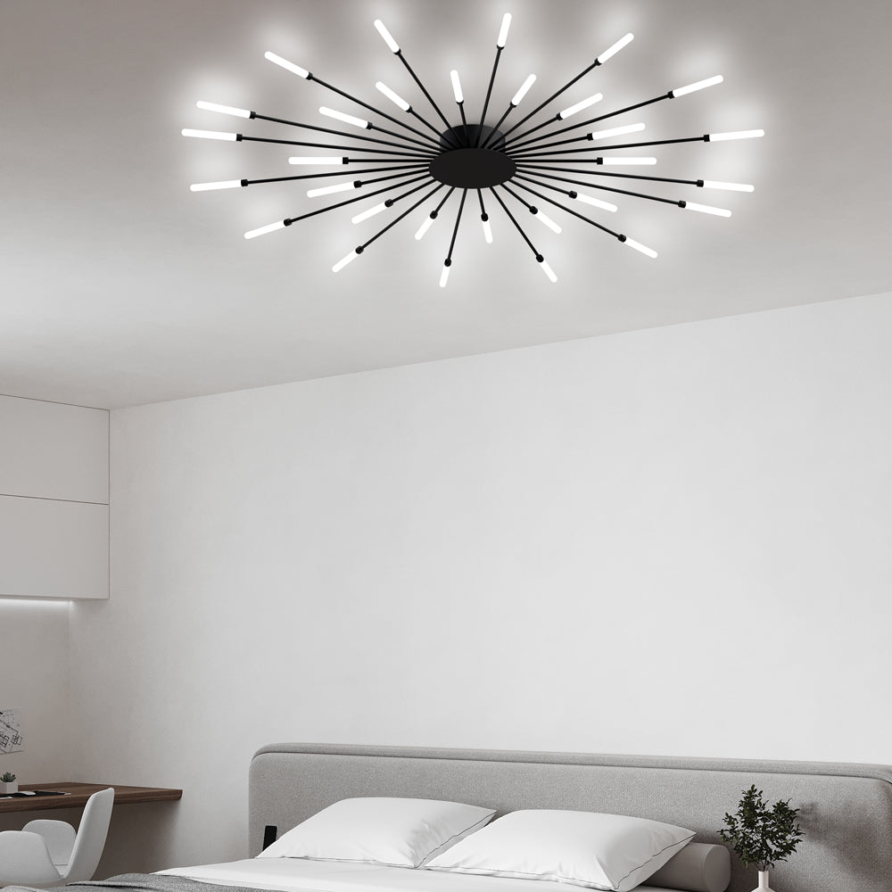 Connoly Moderne Spiral-Sputnik-Deckenleuchte - LED-Deckenleuchte/Kronleuchter