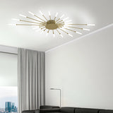 Connoly Moderne Spiral-Sputnik-Deckenleuchte - LED-Deckenleuchte/Kronleuchter