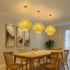 Modern Bamboo Rattan Woven Pendant Lamp